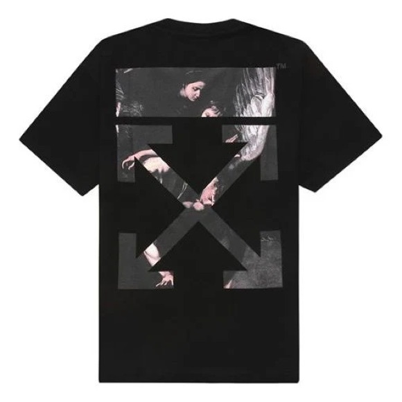 OFF-WHITE Oversized Fit Caravaggio Arrows T-shirtSize XS US